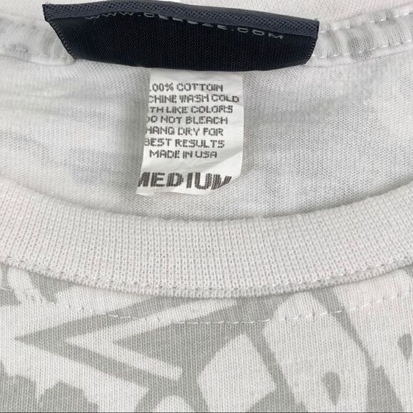 Vintage Streetwear Cerbae Comic Strip All Over Print T-Shirt Made In USA - Picture 6 of 6